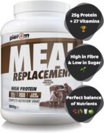 Per4m Meal Replacement Diet Shake Powder | High Protein Low Calorie Weight Loss Shake | Vegetarian Gluten Free Nutritionally Complete Slimming Drink | 30 Serving (1800g, Double Chocolate) - Image 3