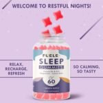 Sleep Gummies for Adults - Sleep Aid with Magnesium, Lemon Balm, Ashwagandha, Vitamin B6 & B12 - Tender Gummy Supplement for Restful Sleep and Relaxation - Image 4