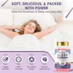 Sleep Gummies for Adults - Sleep Aid with Magnesium, Lemon Balm, Ashwagandha, Vitamin B6 & B12 - Tender Gummy Supplement for Restful Sleep and Relaxation - Image 5