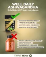 Pure Ashwagandha Root Extract 1800mg - Stress Relief, Sleep Support, Immunity Booster - Non-GMO, Easy to Swallow Vegan Tablets Fast Acting KSM-66 120 Tablets - Image 4