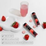 Tonic Health Rest and Recovery Effervescent Tablets - 300mg Elemental Magnesium, Ashwagandha, Lemon Balm - No Sugar, Magnesium Glycinate - Relax and Recharge, Strawberry 60 Count - Image 4