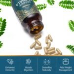 Organic Triphala Capsules 120, 500mg – Natural Pure Triphala Powder Organic Capsules for Immunity, Digestion, Wellbeing – Soil Association Certified - Vegan Ayurveda Supplements - Image 4
