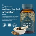 Organic Triphala Capsules 120, 500mg – Natural Pure Triphala Powder Organic Capsules for Immunity, Digestion, Wellbeing – Soil Association Certified - Vegan Ayurveda Supplements - Image 5