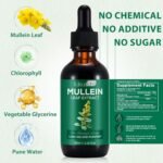 Mullein Drops, Mullein Leaf Extract Drops,Mullein Leaf Liquid Drops, Mullein Herbal Supplements Drops for Fast Absorption (2PCS) - Image 4