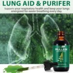 Mullein Drops, Mullein Leaf Extract Drops,Mullein Leaf Liquid Drops, Mullein Herbal Supplements Drops for Fast Absorption (2PCS) - Image 5