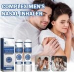 2Pcs Complex Men's Nasal Inhaler, Men's Nasal Inhaler Stick - Natural Energy & Vitality Booster for Body Care, Portable Inhaler, Natural Plant Comfort Body Skin Care - Image 3