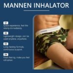 2Pcs Complex Men's Nasal Inhaler, Men's Nasal Inhaler Stick - Natural Energy & Vitality Booster for Body Care, Portable Inhaler, Natural Plant Comfort Body Skin Care - Image 7