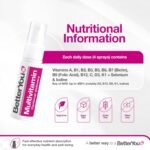 BetterYou MultiVit Daily Oral Spray, Pill-free Multi Vitamin Supplement, 14 Essential Nutrients to Support Health and Wellbeing , 1-month Supply, Natural Blackcurrent and Plum Flavour - Image 4