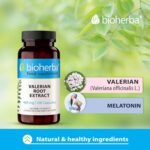 Valerian Root with Melatonin – 480 mg – 300 Capsules | Herbal Supplement for Sleep and Relaxation Support - Image 4