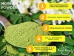 Premium Moringa Powder 100g | Superfood (Oleifera Leaf) | Rich in Antioxidants, Iron, Vitamin A | For Juices, Smoothies, Oatmeal | Better Food Mood - Image 4