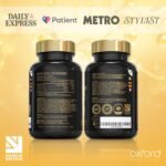 Oxford Origins Vitamin D3 K2 Capsules | Made in The UK | 4000 iu Vitamin D3 & 100mcg K2 MK7 | Boosted with Coconut MCTs for Absorption | 4 Month Supply - 120 Capsules - Image 3