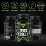 T-Force X – Shilajit & Tribulus Complex with BioPerine® | Men’s Vitality, Energy & Stamina Support | 120 Vegan Capsules - Image 4