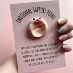 Sacred Nest Emotional Support Pebble | Charming Handmade Worry Stone, Cute Pocket Hug Gift | Anxiety Relief for Kids & Adults | Lovingly Crafted in the UK - Mental Health Gifts to Bring Peace - Image 3