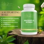 Lily Green Rhodiola Rosea Capsules | 600mg Per Serving Rhodiola-Rosea Supplements for Anxiety, Adaptogenic & Cognitive Support | Non-GMO, No Artificial Additives | 90 Capsules | Made in UK - Image 4