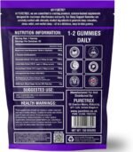 Family Sleep Natural Sleep Aid for Adults & Kids with Herbal Blend, Sugar-Free Vegan Melatonin-Free Calming Cherry Flavour Gummies, 60 Gummies - Image 3