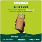 Rheal Gut Feel 150g | 30 Servings | Supports Digestion & Gut Health | Source of Fibre | 600mg Actazin Kiwi | Organic Superfoods with Ginger & Baobab | Certified B Corp - Image 3
