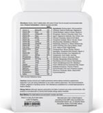 Two per Day Multivitamin Vegan | Complete Daily Formula with 24 Vitamins, Minerals & Antioxidants | 60 Tablets | Supports Immune System, Energy & Overall Well-Being | 100% Plant-Based - Image 3