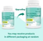 Liposomal Multivitamin for Women 50+ - Women's Daily Multivitamin with Iron, Vitamin A, C, D, E and B Complex - Immune Support, Hair & Skin Support, 60 Vegan Capsules - Image 5