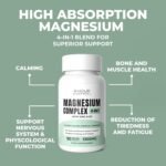 Magnesium Glycinate with Zinc & Vitamin D3 | 4 in 1 Complex | 1300mg Magnesium Supplements (Bisglycinate, Citrate, Malate & L-Threonate) | 90 Vegan, Gluten-Free Capsules | High-Strength & Absorption - Image 3