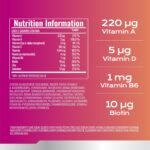 Adults Multivitamin Gummies,Mixed Berry Flavor,Essential Daily Vitamins A, C, D2, E, B6, Biotin & Zinc for Teens and Adults, 120 Count, 3g Each,Gelatin Free,Gluten-Free,Non-GMO - Image 3