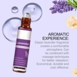 Lavender Essential Oil Roll On for Sleep, Calming Essential Oil Blend for Stress Relief & Relaxation, Travel Size Rollerball with Pure Lavender Oil, Non-Greasy, Fast Absorbing, Vegan Formula (10mL) - Image 4