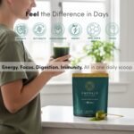 Greens | Award-Winning All-in-One Superfood Powder – 60 Premium Ingredients | Energy, Focus & Digestion Support | Vegan, Non-GMO | Made in UK | 360g (30 Servings) - Image 6