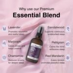 Better Night’s Sleep Pillow Spray – 100ml Aromatherapy Pillow Mist Infused with Lavender, Sandalwood & Chamomile, Natural Sleep Aid & Stress Relief, Calming, Natural for Relaxation by Love & Pamper - Image 4