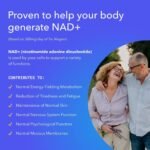 TRU NIAGEN Niacin as Nicotinamide Riboside NAD Supplement for Reduction of Tiredness & Fatigue, Patented Formula NR - 300mg x 30 Count - - Image 5