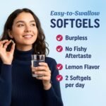 DHA Ultra 1,010MG | Prenatal Development, Brain & Cognitive Health Support | Omega 3 Fish Oil | 1,414MG Total Omega-3s | High Strength DHA Supplements | Sustainably Sourced, Gluten-Free | 60 Ct. - Image 6