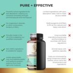 Menopause & Perimenopause Support – Hormonal Harmony to Help Reduce Hot Flushes, Night Sweats & Mood Swings – Cortisol Reducing Supplement – 90 Vegan Caps – Glass Bottle – UK Made – GMP Cert - Image 5