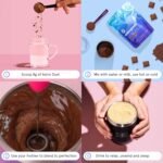 Spacegoods Astro Dust 240g ℮, 30 Servings, Contains Magnesium and Ashwagandha, Relax Unwind & Sleep Deeply, Soothe Body & Mind, Chocolate Flavour - Image 4