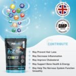 Multivitamins & Minerals - 365 Vegan Tablets - One a Day 100% RDA - 23 Essential Vitamins & Minerals in A-Z Multivitamin Tablet - Made in The UK by PROELITE - Image 4