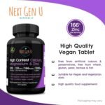 Calcium Magnesium Zinc - Essential Mineral Supplement - 240 Vegan Caplets - for Immune Support and Bone Strength - for Adults Women and Men - by NextGenU - Image 4