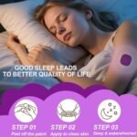 Londira Sleep Patches, Sleep Patches for Adults,42 Pack Natural Sleep Aid Patches for Both Men and Women, Natural Support Stickers with Sleep Mask - Image 3