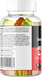 StallionX Vegan Gummies for Men – Daily Food Supplement with Botanicals – Support for Vitality, Energy and Wellness – 60 Gummies - Image 5