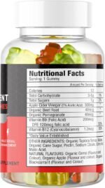 StallionX Vegan Gummies for Men – Daily Food Supplement with Botanicals – Support for Vitality, Energy and Wellness – 60 Gummies - Image 6
