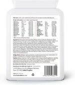 Troo Health Care Vegan Multivitamins & Mineral Supplement 60 Tablets - 24 Essential Vitamins & Minerals Suitable for Vegans - Daily Tablet to Support Immune Function & Reduce Fatigue - Image 3