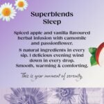 Twinings Superblends Sleep Tea - Spiced Apple & Vanilla Herbal Tea Infusion with Camomile & Passion Flower - 80 Biodegradable Tea Bags - Image 3