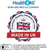 Health4All Slippery Elm 300mg 90 Capsules, Digestive Health & Acid Reflux Support. Vegan Digestive Support Supplement, Slippery Elm Inner Bark Powder, Stomach Soothe, Gluten Free | Made in UK - Image 7