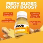 MOJU Ginger Shots (12 x 60ml) Immune Support, Energy Booster, Natural Ingredients, No Added Sugars or Sweeteners, Vegan - Image 3