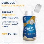 Ensure NutriVigor Nutritional Shake – Vanilla Flavour – 12 x 220ml – Boosts Energy – Ready-to-Drink – Food Supplement with Protein, HMB and27 Vitamins and Minerals - Image 3