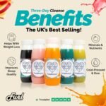Juice Cleanse, 5 Day Detox Cleanse - 25 x 250ml, Healthy Juice Diet, Cold Pressed Fruit & Vegetables, Freezer Friendly, Vegan, Dairy & Gluten-Free, No Added Sugar or Preservatives - Image 4