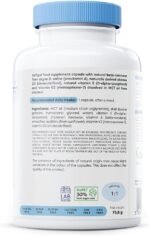 Osavi ADEK Vitamins – 120 Softgels | Supports Immunity, Bones & Skin | Natural Beta–Carotene, D3, E & K2 for Immune Defense, Strong Bones, Healthy Skin, Vision & Muscle Function - Image 4