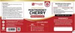 Montmorency Cherry 6400mg - 200 Tart Cherry Capsules - Natural Tart Cherry Extract Supplement for Men & Women – Super Strength, Gluten Free, Vegan and GMO Free - Made in The UK by Prowise - Image 3
