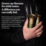 SYFA FLARE Caffeine Free, Natural Nootropic Drink, Mood Lifting, Social Confidence Booster, 250ml per bottle. (250 ml (Pack of 6), Crisp Lime) - Image 6