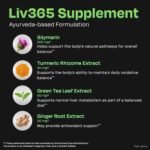 Auric Liver Detox Effervescent, Plant Based Liver Support Supplement, Silymarin, Turmeric with 9 More Ayurvedic Herbs, Clinically Researched, Drop, Dissolve, Fizz, Drink, Pack of 60 Veg Tablets - Image 4