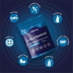 L-Glutamine 800mg Capsules | 90 Capsules Per Pouch | L-Glutamine Nutritional Supplements | Supports Muscle and Gut Health | Good Alternative to Powder and Tablets | Vegan & UK Made - Image 6