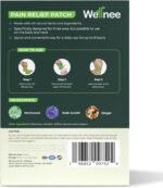 Wellnee Original Herbal Knee Patch - Wellknee Plaster for Knee Support & Muscle Pain - Maximum Strength for a Temporary Relief - Adhesive Heat Patches Made with Natural Herbs for Wellness (10 Pads) - Image 3