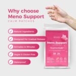 Menopause Patches for Women | Natural Menopause Supplement for Hot Flushes, Night Sweats, Fatigue, Mood & Sleep Support | Vegan Formula with Black Cohosh | 30 Patches | Revivatox® - Image 4