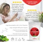 L Theanine High Strength 400mg | 60 Vegan Capsules | Supports Relaxation, Focus & Stress Relief | Fast Absorption | UK Made - Just Vitamins - Image 4